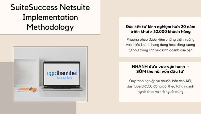 Phương pháp luận triển khai NetSuite erp SuiteSuccess