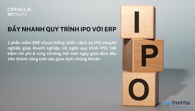 Đẩy nhanh quy trình IPO với ERP